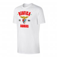 Μπενφίκα μπλουζάκι 'Est.1904, λευκό