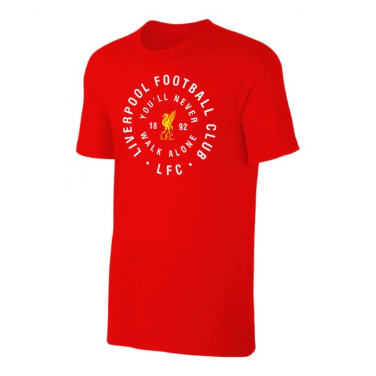 Liverpool 'Circle' t-shirt, red