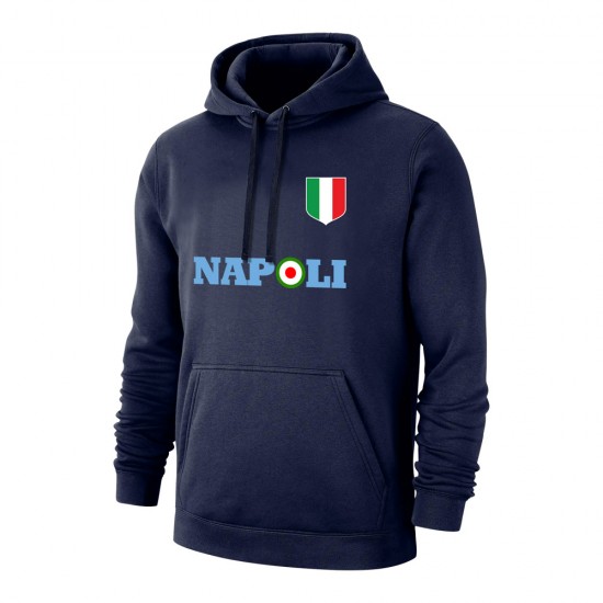 Napoli 'Target' footer with hood, dark blue