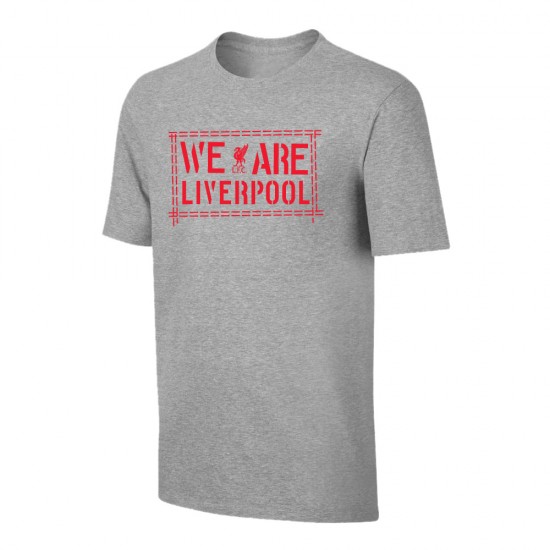 Liverpool 'We Are LIVERPOOL' t-shirt, grey