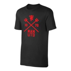 Manchester 'MAN UTD' t-shirt, black