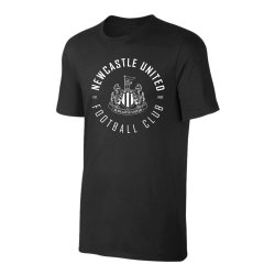 Νιούκαστλ μπλουζάκι 'Circle', μαύρο