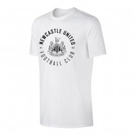 Νιούκαστλ μπλουζάκι 'Circle', λευκό