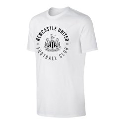 Νιούκαστλ μπλουζάκι 'Circle', λευκό