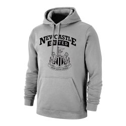 Νιούκαστλ φούτερ με κουκούλα 'Curve', γκρι