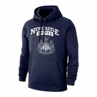 Newcastle 'Curve' footer with hood, dark blue