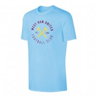 Γουέστ Χαμ μπλουζάκι 'Circle', ανοιχτό μπλε