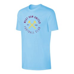 Γουέστ Χαμ μπλουζάκι 'Circle', ανοιχτό μπλε