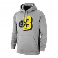 Μπορούσια Ντόρτμουντ φούτερ με κουκούλα 'B', γκρι