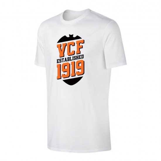 Βαλένθια μπλουζάκι 'VCF', λευκό
