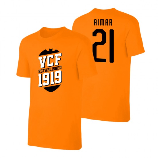 Βαλένθια μπλουζάκι 'VCF' ΑΪΜΑΡ, πορτοκαλί