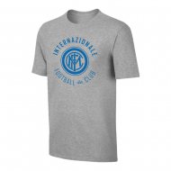 Ίντερ μπλουζάκι 'Circle', γκρι