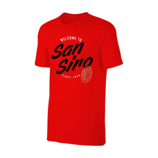 Milan 'San Siro' t-shirt, red