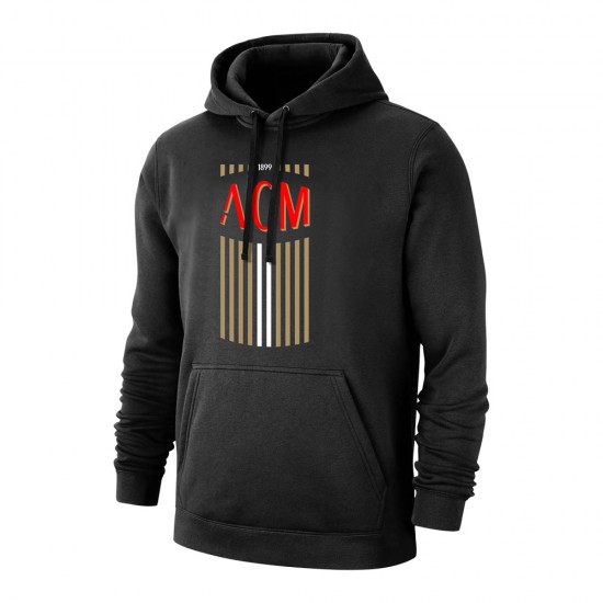 Milan 'ACM' footer with hood, black