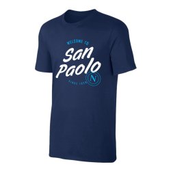 Νάπολι μπλουζάκι 'San Paolo', σκούρο μπλε