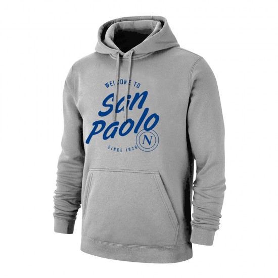 Napoli 'San Paolo' footer with hood, grey