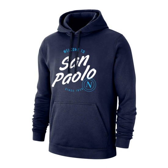 Napoli 'San Paolo' footer with hood, dark blue