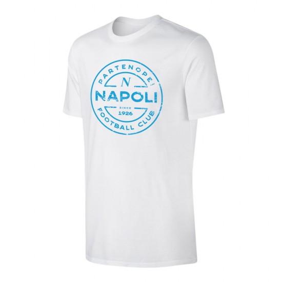 Napoli 'Stamp' t-shirt, white