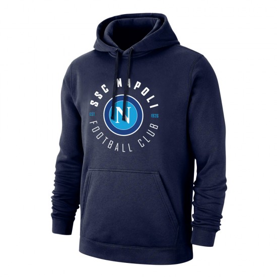Napoli 'Circle' footer with hood, dark blue