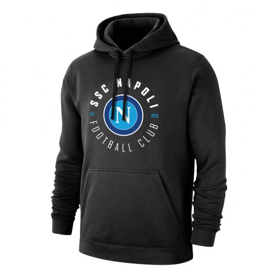 Napoli 'Circle' footer with hood, black