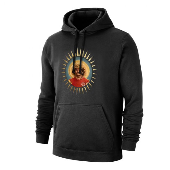 Colombia 'Holy Valderama' footer with hood, black