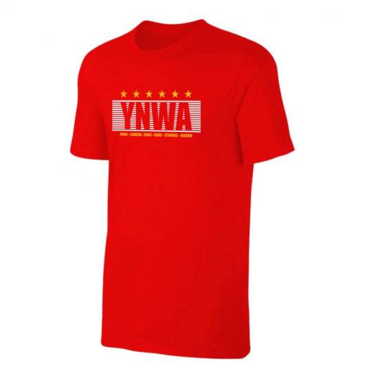 Λίβερπουλ μπλουζάκι 'YNWA20', κόκκινο