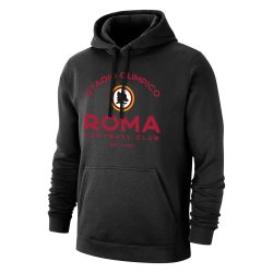 Roma "Estadio" footer with hood, black