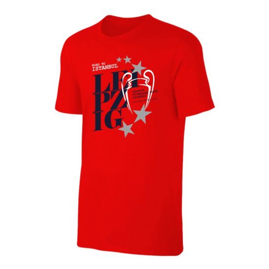Leipzig 'Road to ISTANBUL' t-shirt, red