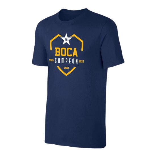 Boca 'Campeon 2019/20' t-shirt, dark blue