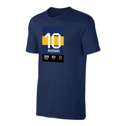 Μπόκα μπλουζάκι 'Roman Histórico', σκούρο μπλε