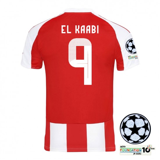 Olympiakos 2025/26 CL home shirt EL KAABI