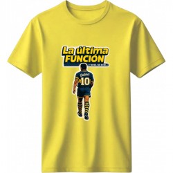 Μαραντόνα ρετρό μπλουζάκι “La Última Función”, κίτρινο