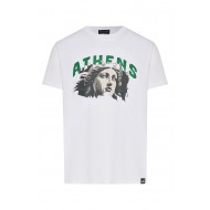 Παναθηναϊκός ανδρικό T-shirt ''ATHENS 2'',λευκό