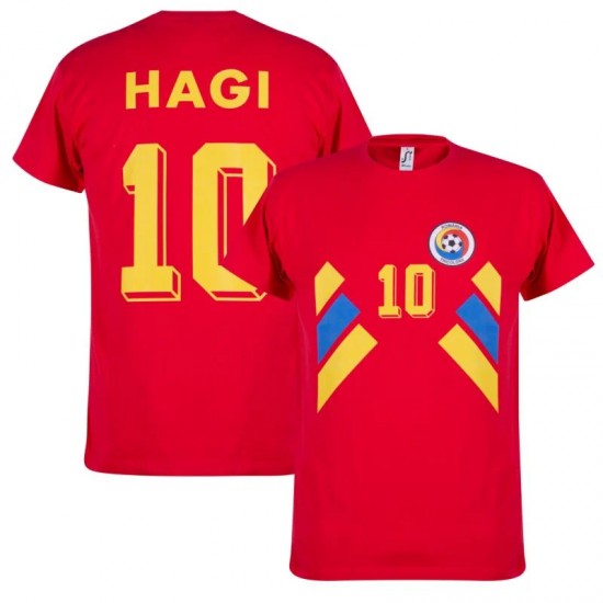 Ρουμανία μπλουζάκι ρετρ΄ό 1994 HAGI, κόκκινο