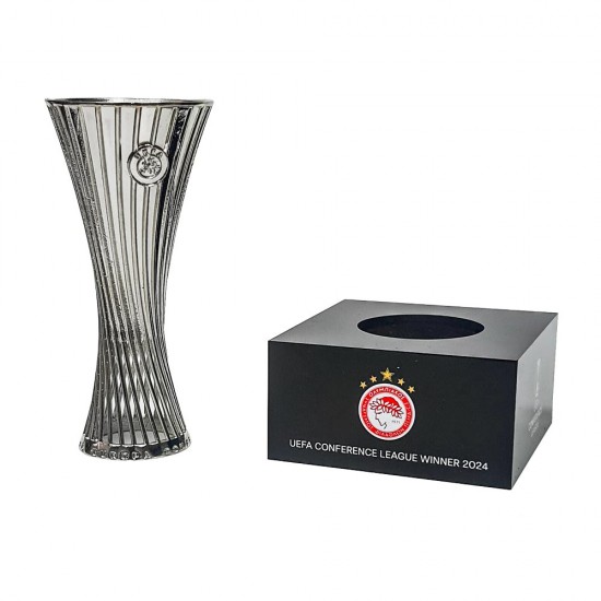 Ολυμπιακός μινιατούρα τροπαίου CONFERENCE LEAGUE 15 εκατοστών
