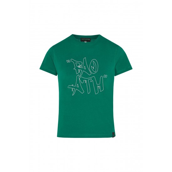 Παναθηναϊκός παιδικό T-shirt ''PAO ATH',πράσινο