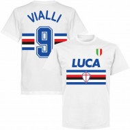 Σαμπντόρια  'Luca Vialli' tshirt, λευκό