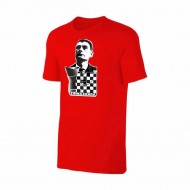 ΣΦΙΝΑΣΚΑΠΑ μπλουζάκι 'CHESS MASTER', κόκκινο