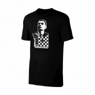 ΣΦΙΝΑΣΚΑΠΑ μπλουζάκι 'CHESS MASTER', μαύρο
