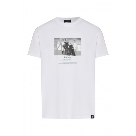 Παναθηναϊκός ανδρικό T-shirt ''CISSE'',λευκό