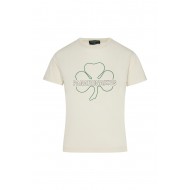 Παναθηναϊκός παιδικό T-shirt ''Τριφύλλι',μπεζ