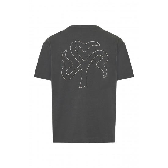 Παναθηναϊκός ανδρικό T-shirt ''ATH'', ανθρακί