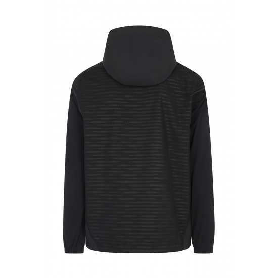 Παναθηναϊκός 2025/26 αδιάβροχη ζακέτα 1/4 zip, μαύρη