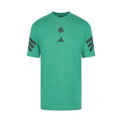 Παναθηναϊκός 2025/26 adidas t-shirt "ΠΑΟ'' old school, πράσινο