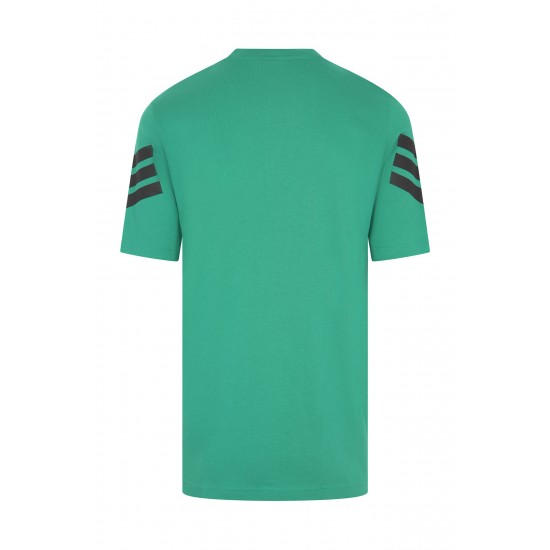 Παναθηναϊκός 2025/26 adidas t-shirt "ΠΑΟ'' old school, πράσινο