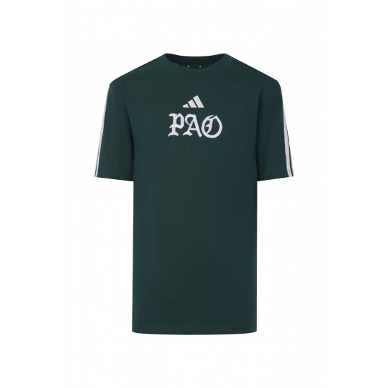 Παναθηναϊκός 2025/26 adidas παιδικό t shirt "ΠΑΟ",πράσινο