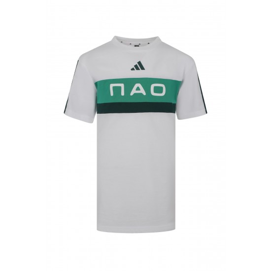 Παναθηναϊκός 2025/26 adidas παιδικό t shirt "ΠΑΟ"