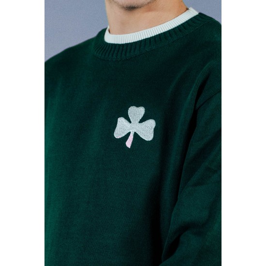 Παναθηναϊκός πλεκτό πουλόβερ "Wembley",πράσινο