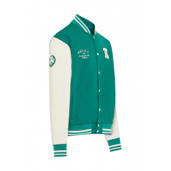 Παναθηναϊκός κολεγιακό μπουφάν ''PAO FC. Athens''