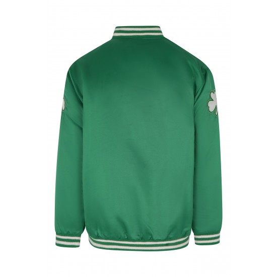 Παναθηναϊκός ανδρικό κολεγιακό μπουφάν ''PANATHINAIKOS'',πράσινο